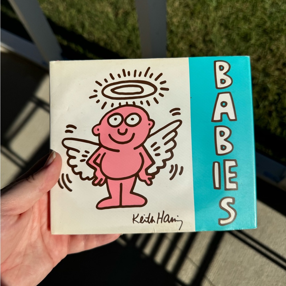 keith haring babies hardcover book
